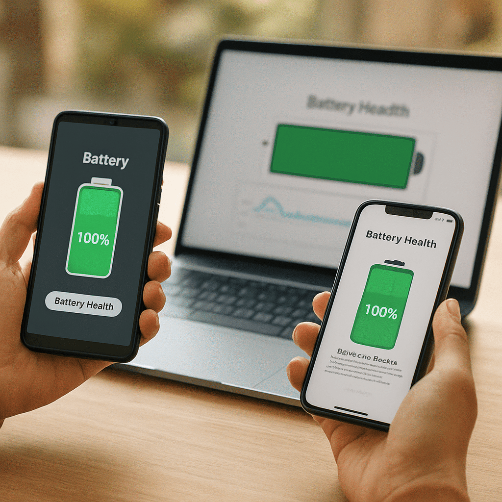 Santé batterie Android et iPhone : diagnostic en 10 min