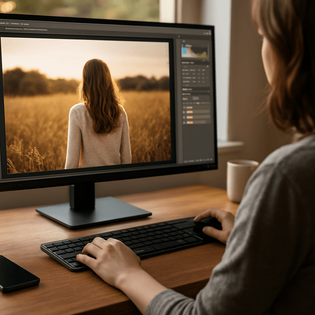 Retoucher des photos sur PC : workflow rapide et gratuit