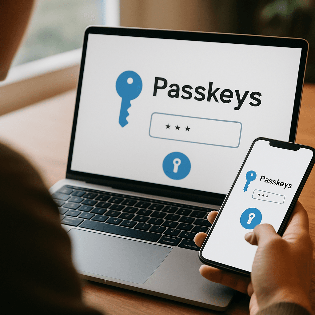 Passkeys : remplacer les mots de passe sur PC et mobile