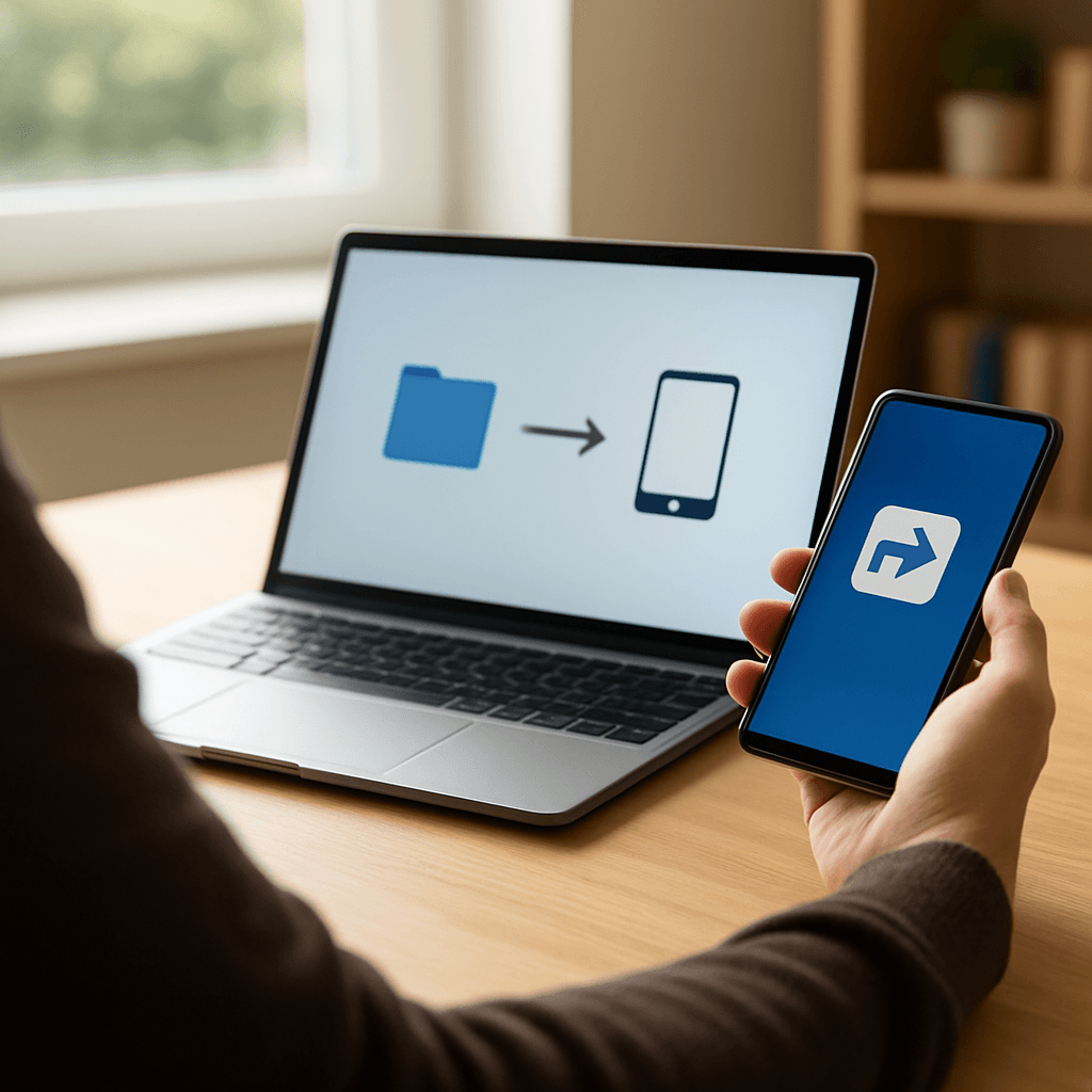 Quick Share : partager fichiers PC↔Android sans câble