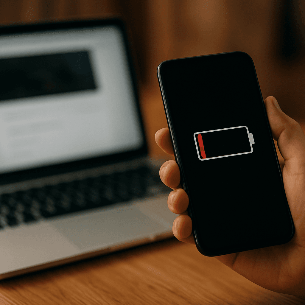 Batterie qui se vide la nuit : trouver l'appli coupable